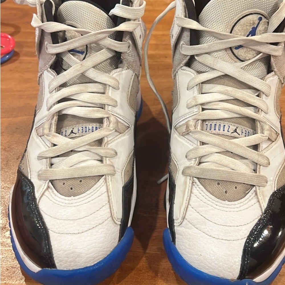 Jordan Black and White Sneakers